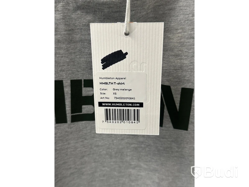 Träningströja, stl. XS, Humbleton, grå. & Träningsshorts, stl. S, Humbleton, svart.
