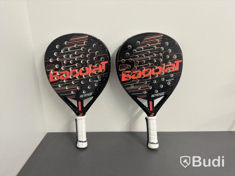 2st. Padelracket, Babolat, Revenge Woman, svart/korall.