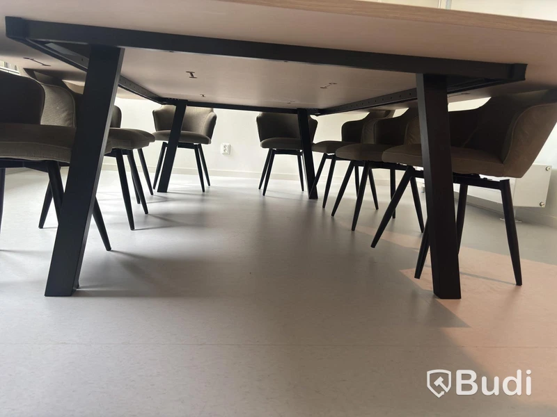 Dining table with 8 chairs