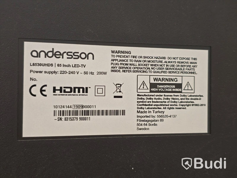 TV | Andersson 65"