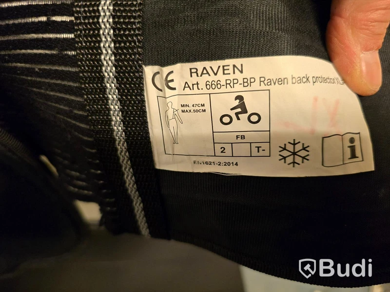 Ryggskydd | Raven | XL