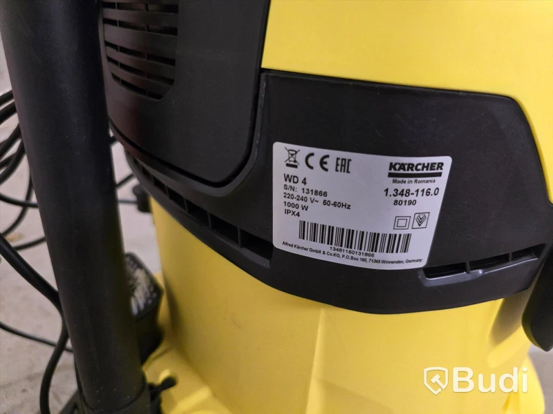 Grovdammsugare | Kärcher WD4