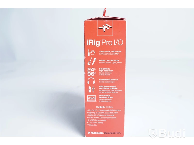 Ljudkort IK Multimedia iRig Pro I/O