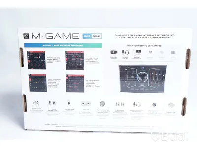Streaming Interace M-Game RGB Dual