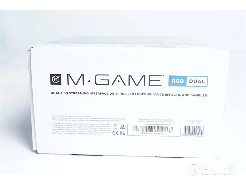 Streaming Interace M-Game RGB Dual