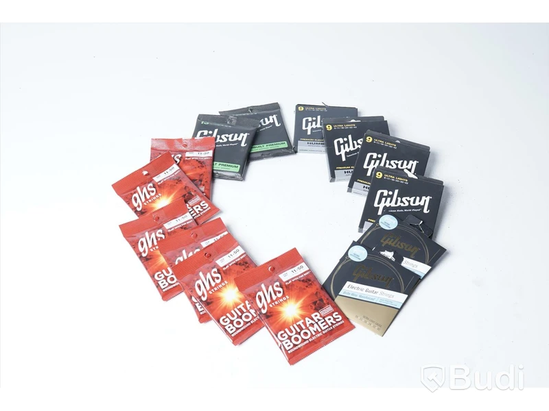 Diverse Gitarrsträngar - Gibson & ghs. 14 st totalt