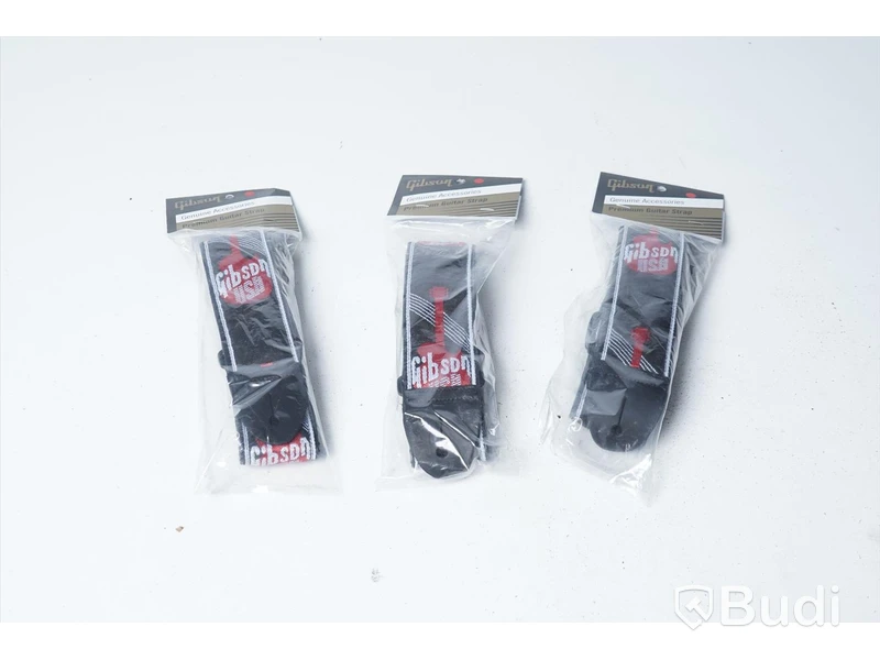 Gitarr axelband - Gibson, Woven Strap 3 st