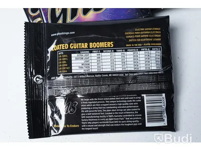 Gitarrsträngar - GHS Coated CB-GBCL Boomers. 23st.