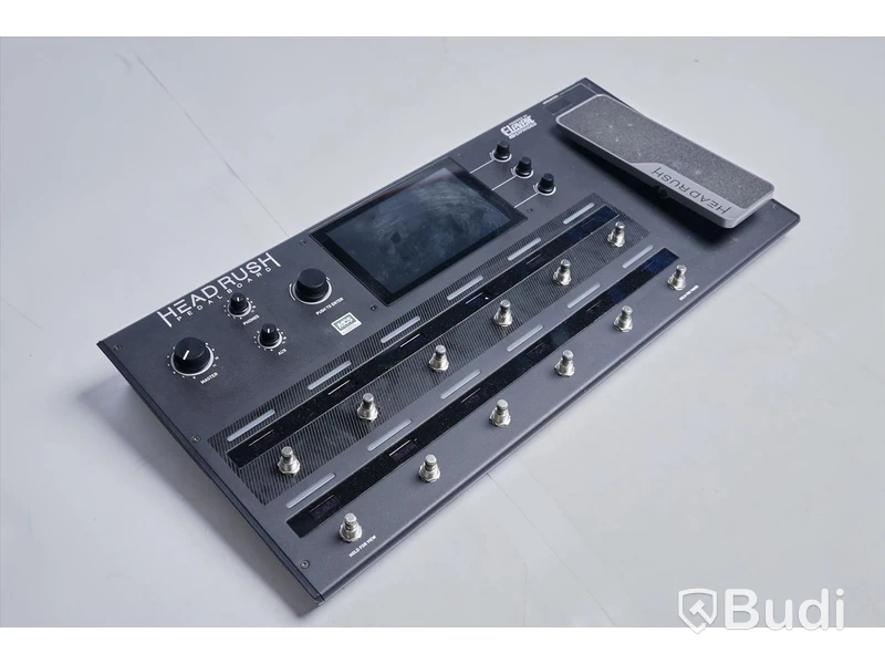 Multieffekt - Headrush Pedalboard Ink. Strömsladd och Softcase