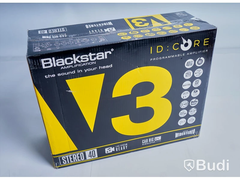 Gitarrförstärkare - Blackstar ID:Core 40 V3. Ny, Obruten förpackning.