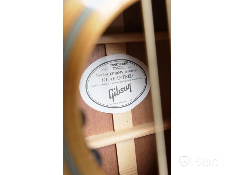 Gitarr - Gibson Hummingbird Studio Walnut AN. OBS! SKADOR I LACKEN