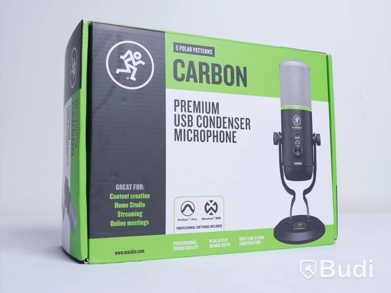 Mikrofon - Mackie Carbon Premium USB Condenser Microphone. Ny.