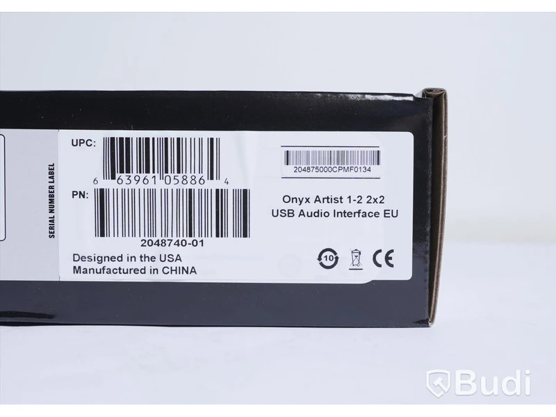 Ljudkort - Mackie Onyx Artist 1.2. Ny, obruten förpackning.