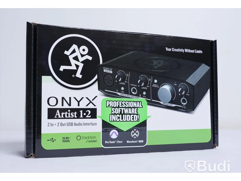 Ljudkort - Mackie Onyx Artist 1.2. Ny, obruten förpackning.