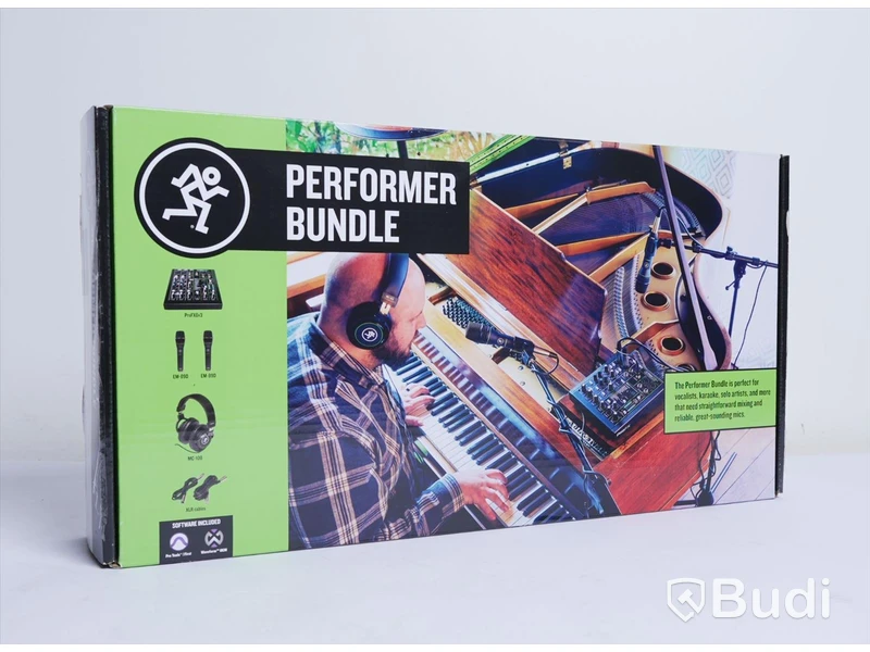 Studioutrustning - Mackie Performer Bundle. Ny.