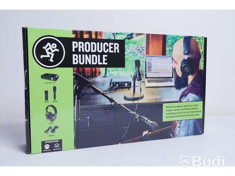 Studioutrustning - Mackie Producer Bundle. Ny.
