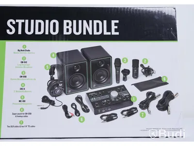 Studioutrustning - Mackie Studio Bundle. Ny, obruten förpackning.