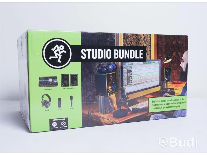 Studioutrustning - Mackie Studio Bundle. Ny, obruten förpackning.