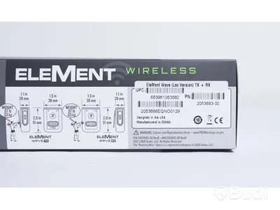 Mikrofonsystem - Mackie Element Wave LAV Wireless Handheld Microphone System. Ny.