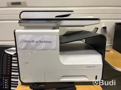 HP PageWide 477, obs behöver servas