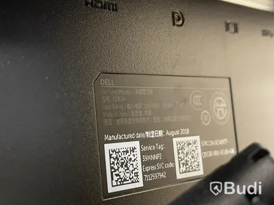 Dell p2417h Datorskärm