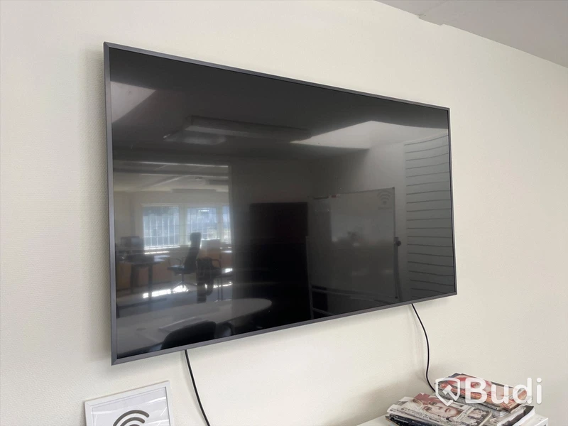 Väggmonterad TV skärm SAMSUNG - skada på skärm, trasig fjärr