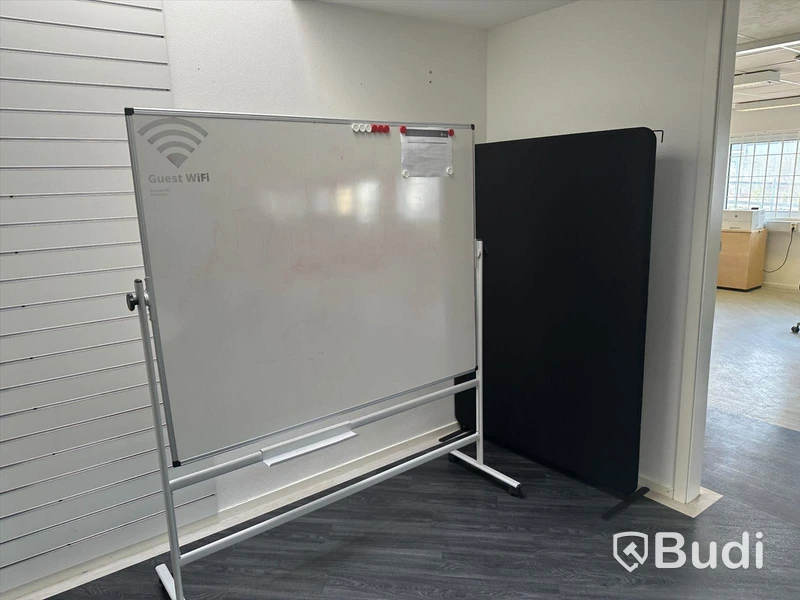 Whiteboard på hjul
