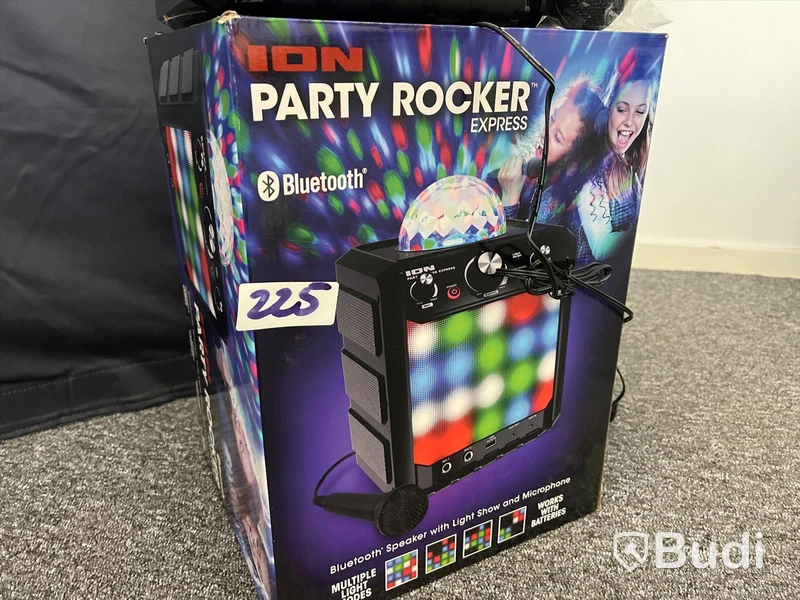 Trådlös högtalare och mikrofon - IOS Party Rocker Express