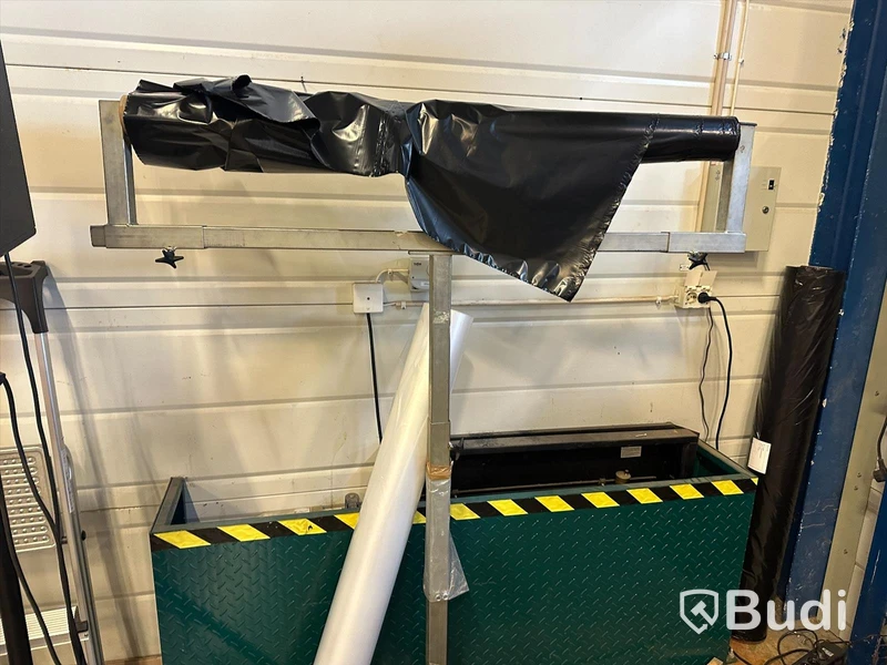 Ställning för inplastningsplast