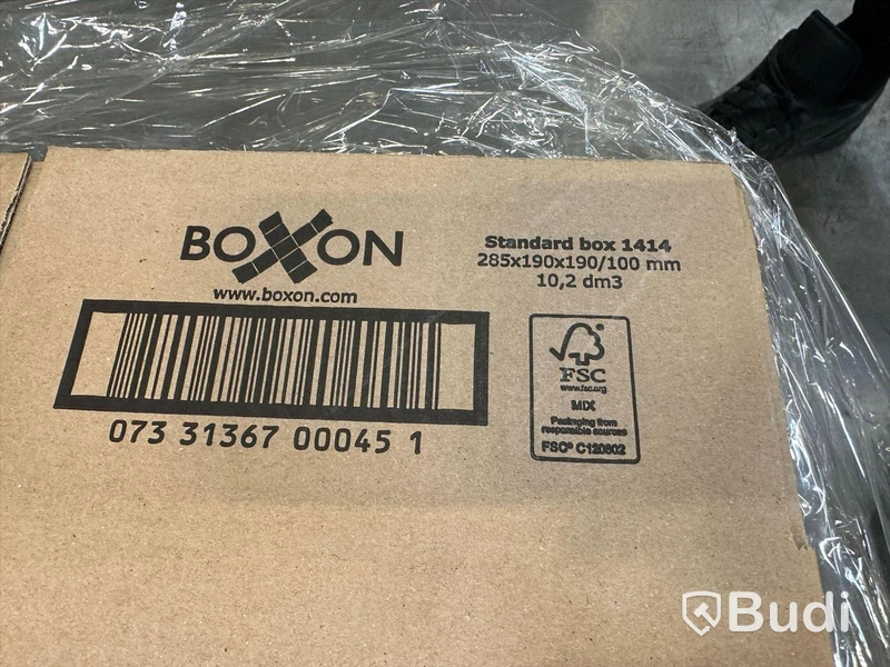 Parti med kartong från BOXON