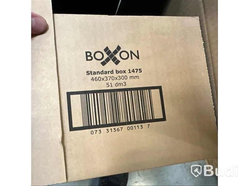 Pall med kartong, Boxon 460x370x300mm