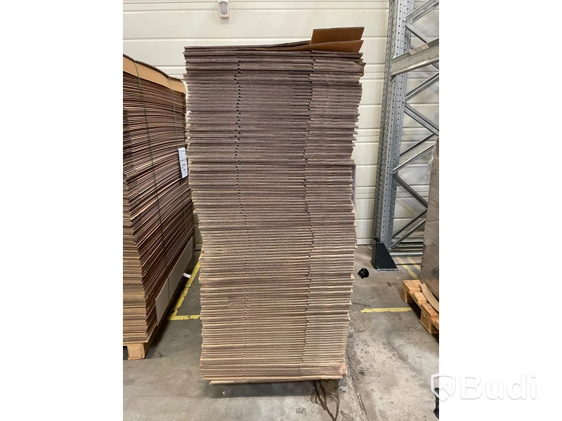 Pall med kartong, Slitslåda 500x205x1330 DS Smith