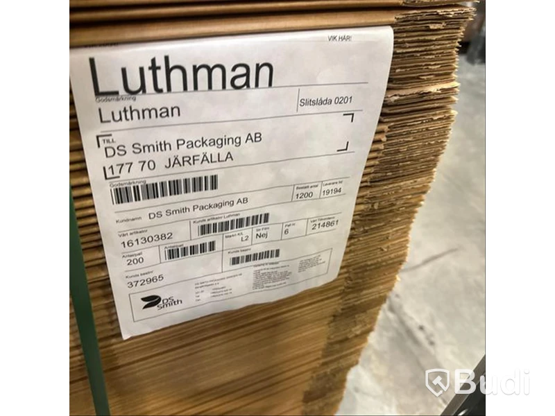 Pall med kartong, DS Smith 16130382