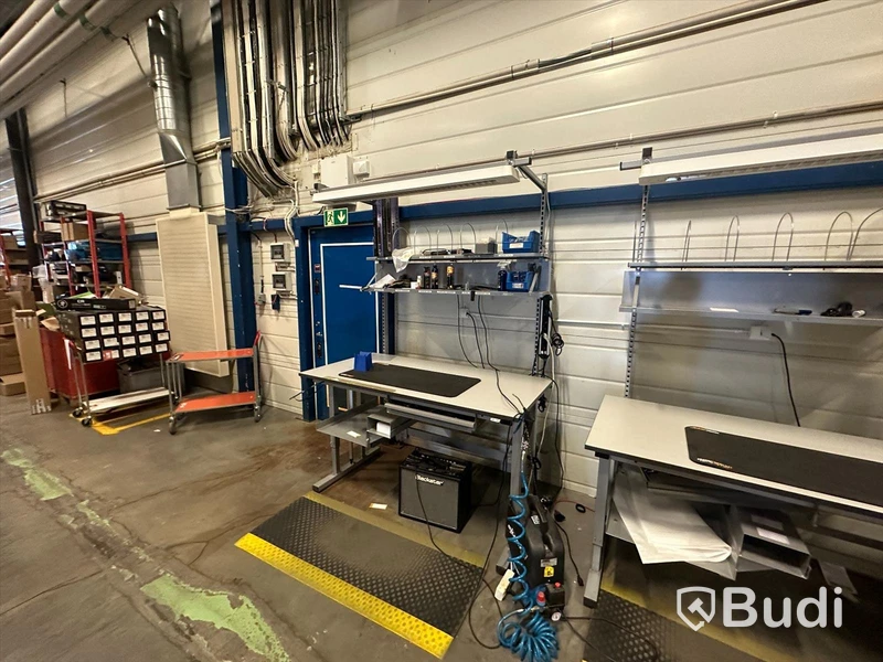 Elektriskt höj och sänkbart packbord