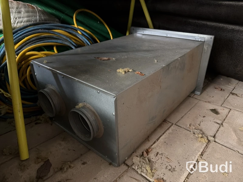 Ljuddämpare samt ventilationsfilter