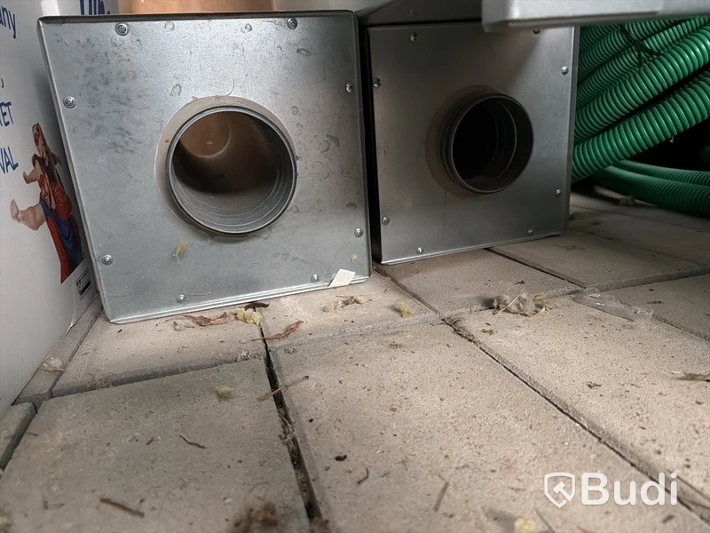 Ljuddämpare samt ventilationsfilter