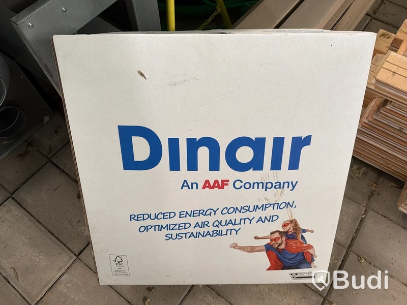 Ljuddämpare samt ventilationsfilter