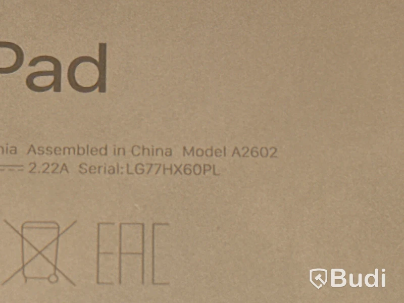 Apple iPad A2602 (9 gen) | 64 GB