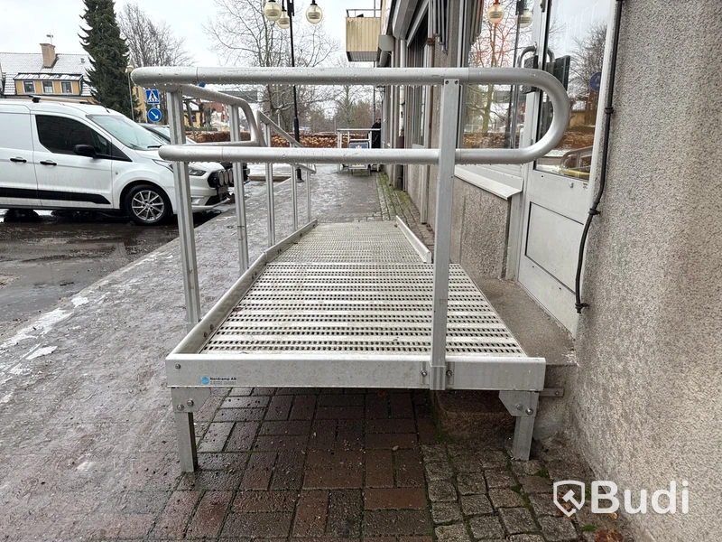 Handikappsramp i aluminium Nordramp AB | 480x125 cm