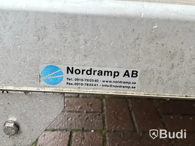 Handikappsramp i aluminium Nordramp AB | 480x125 cm