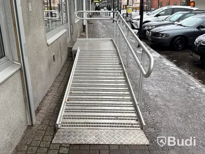 Handikappsramp i aluminium Nordramp AB | 480x125 cm