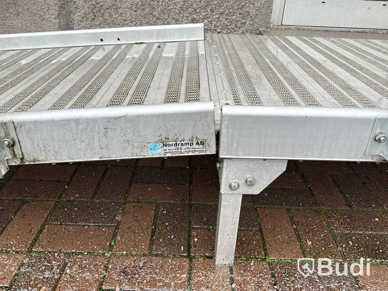 Handikappsramp i aluminium Nordramp AB | 480x125 cm