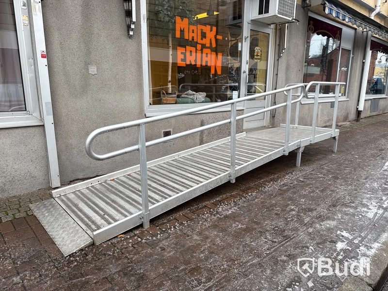 Handikappsramp i aluminium Nordramp AB | 480x125 cm