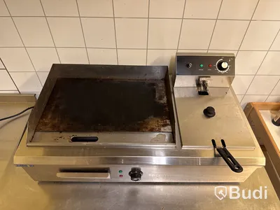 Kombinerat stekbord med fritös Adexa