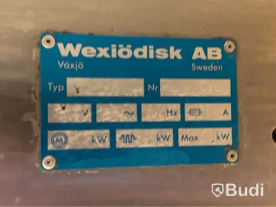 Backdiskmaskin Wexiödisk WD-6