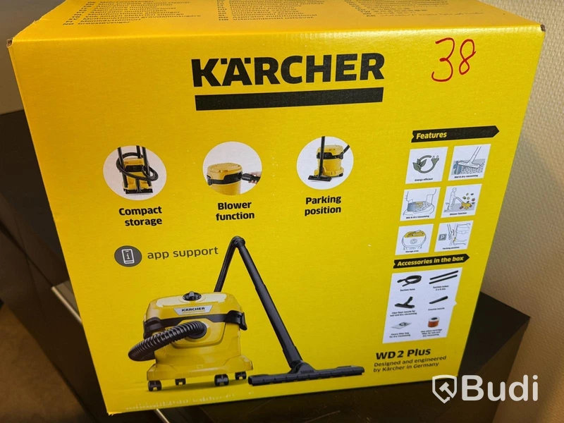 Grovdammsugare Kärcher WD2 Plus