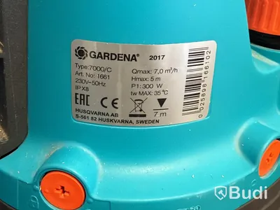 Dränkbar pump Gardena 7000/C