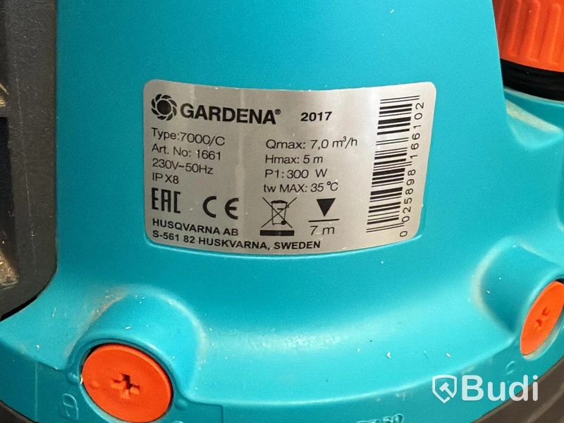 Dränkbar pump Gardena 7000/C