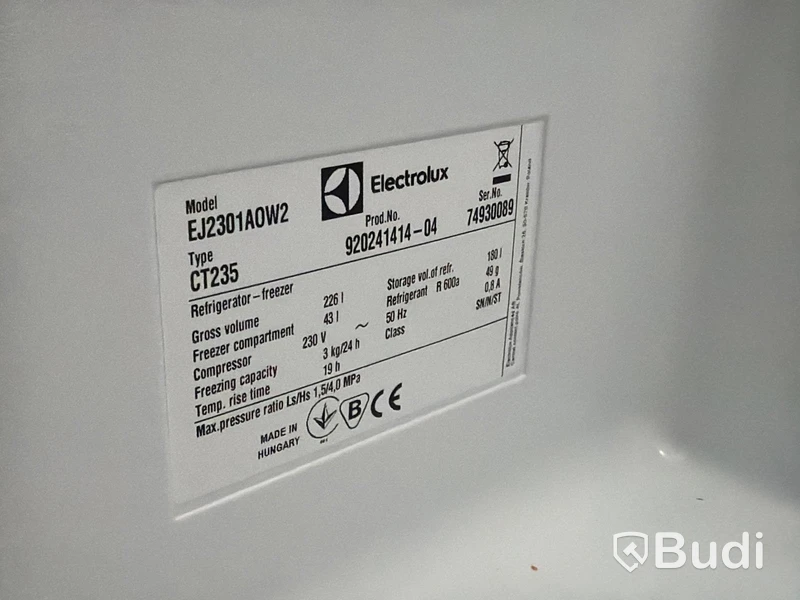 Kyl/frys Electrolux
