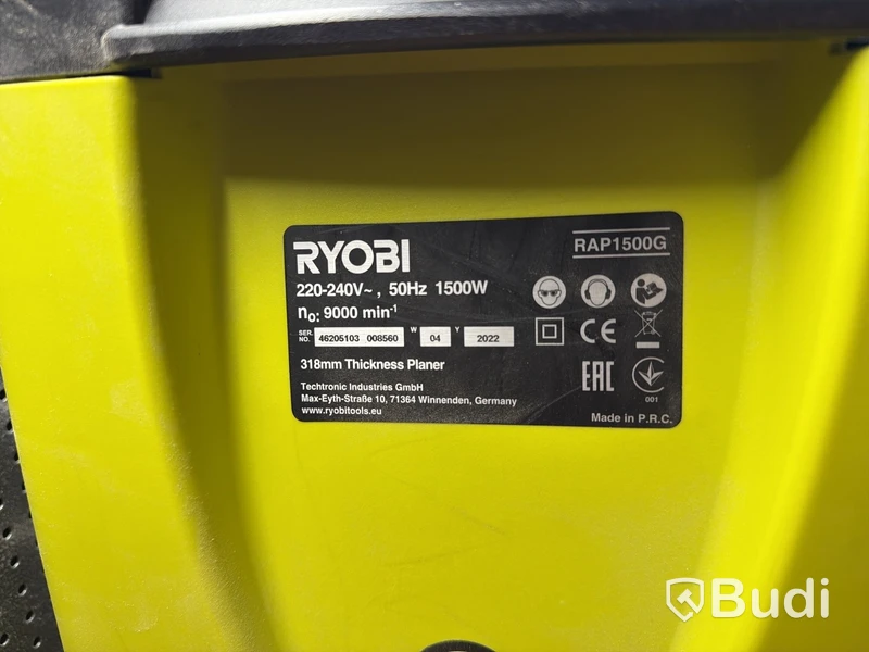 Planhyvel | Ryobi